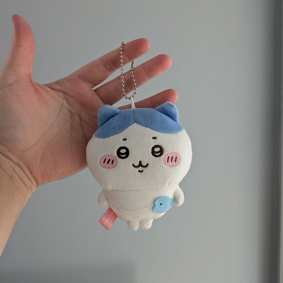 Miniso Chiikawa Hachiware  Keychain Plush - Picture 1 of 2